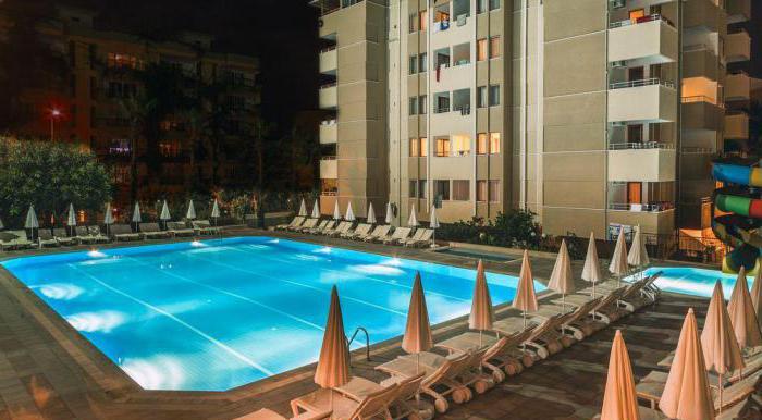 Hotel Saritas Hotel 4 * (ตุรกี, Alanya): คำอธิบายและบทวิจารณ์