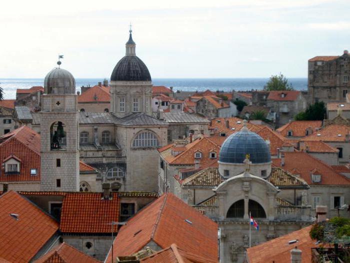 มหาวิหารอัสสัมชัญของพระแม่มารีย์ Dubrovnik, โครเอเชีย